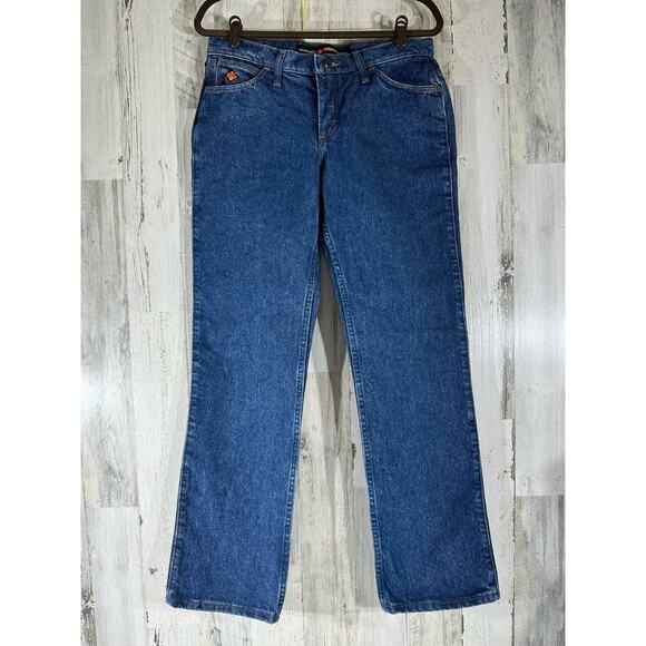 Wrangler Womens FR Flame Resistant Jeans Size 7/8 9/10 (32x32) Lot of 2 READ - Picture 10 of 16
